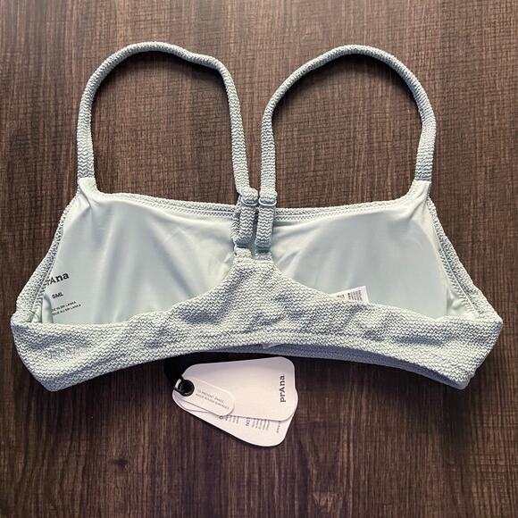 NWT PrAna Lahari Scrunch Swim Top - “Saltwater” - size S 🌊 - Picture 5 of 7